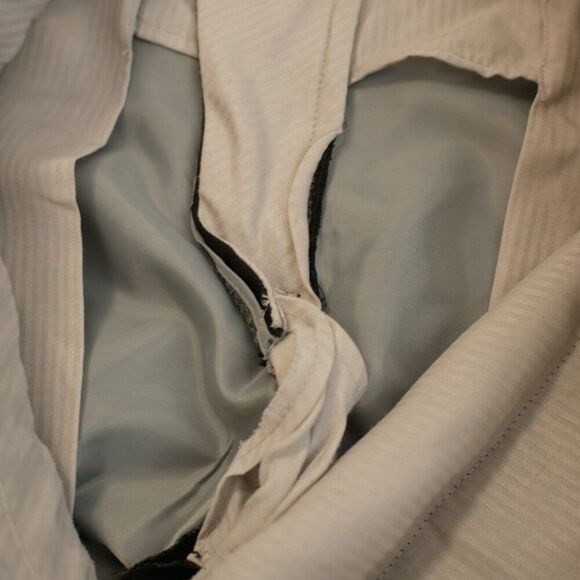 Pronto Uomo Wool Gray 2 Piece Suit 40R 36 / 33 Mid Rise Flat Front 2 Button Line - Picture 3 of 14